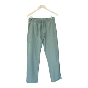 Swiss Alps Dalia Casual Pant, Elastic Waist with
Pockets in Green - Size L